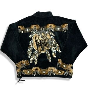 Vintage Native American Design Fleece